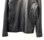 ビームス BEAMS B:MING シングルライダース ラムレザー 羊革 ジャケット 無地 ブラック Mサイズ 201MT-1857