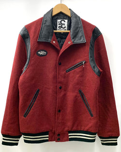 ラレー RALEIGH ウールジャケット ジャケット ロゴ レッド Mサイズ 201MT-1933