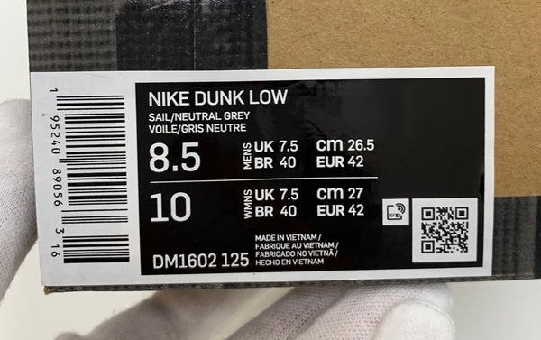 ナイキ NIKE ダンク ロー DUNK LOW オフホワイト OFF-WHITE 1 OF 50 "47" DM1602-125 メンズ靴 スニーカー ロゴ グレー 201-shoes347
