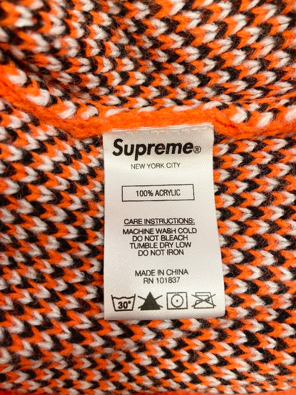 シュプリーム SUPREME Bandana Sweater Orange バンダナ セーター プルオーバー ニット 刺繍ロゴ オレンジ系  セーター 総柄 オレンジ Mサイズ 101MT-1372