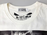ヒステリックグラマー HYSTERIC GLAMOUR HYSTERIC GLAMOUR KURT COBAIN T-SHIRT カートコバーン ピース プリント 半袖 ホワイト 白 Made in JAPAN Tシャツ プリント ホワイト Sサイズ 101MT-639