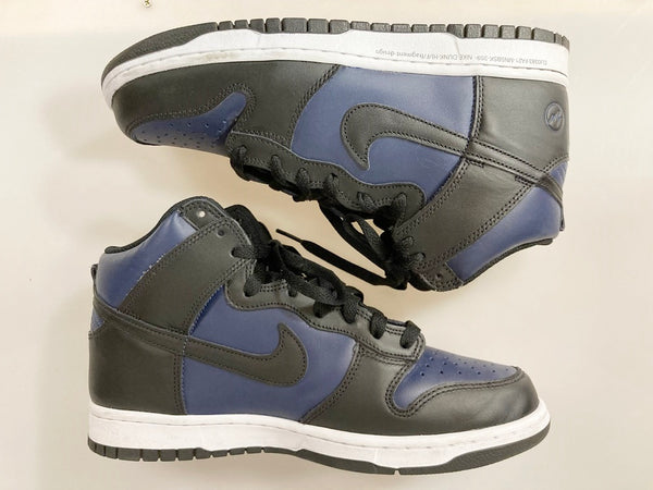 ナイキ NIKE DUNK HI / FRAGMENT DESIGN TOKYO ダンク ハイ フラグメント デザイン トーキョーミッドナイトネイビー ネイビー系 紺 シューズ DJ0383-400 メンズ靴 スニーカー ネイビー 27cm 101-shoes881