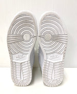 ナイキ NIKE AIR JORDAN 1 MID BG WHITE/PURE PLATINUM-WHITE 18SP-I 554725-104 レディース靴 スニーカー ロゴ ホワイト 23cm 201-shoes483