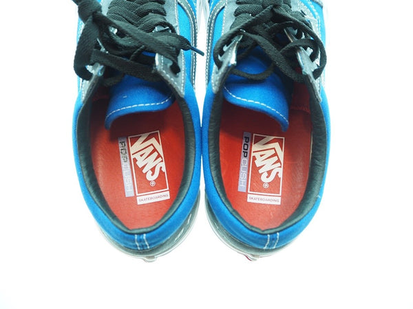 ヴァンズ VANS シュプリーム SUPREME SKATE OLD SKOOL  オールドスクール 青 VN0A5KRXCRB メンズ靴 スニーカー ブルー 27.5cm 101-shoes250