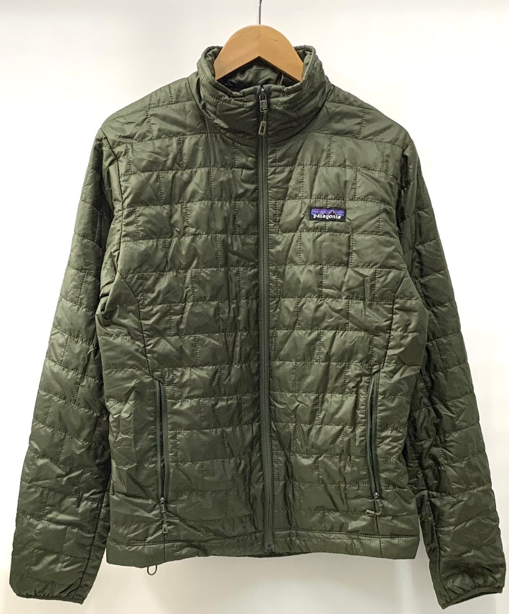 パタゴニア PATAGONIA 22FW キルティングジャケット 84212FA22 ジャケット ロゴ グリーン Sサイズ 201MT-1937 |  古着通販のドンドンサガール