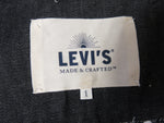 LEVI'S MADE&CRAFTED トライバルトラッカージャケット ジャケット JKT 薄ジャケット PRISTINE 白 ジャカード織り ボタン 胸ポケット 393450000 新品タグ付き サイズM レディース (TP-656)