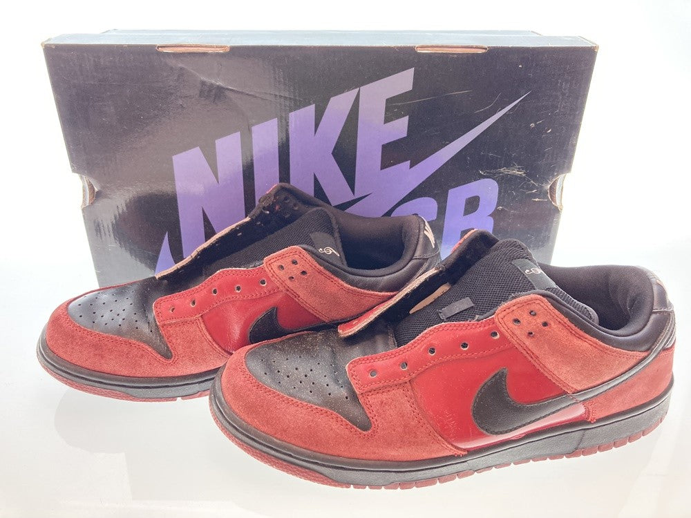 ナイキ NIKE DUNK LOW PRO SB MILLI VANILLI VARSITY CRIMSON/BLACK