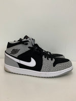 ナイキ NIKE エアジョーダン 1 ミッド SE AIR JORDAN 1 MID "エレファント トゥ" DM1200-016 メンズ靴 スニーカー ロゴ グレー 201-shoes214