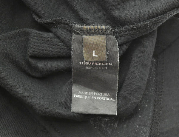 ヴェトモン  VETEMENTS 19SS レインボーフラッグ プリント 半袖Tシャツ 黒 Tシャツ プリント ブラック Lサイズ 103MT-128