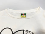 ア ベイシング エイプ A BATHING APE × OriginalFake KAWS カウズ milo マイロ 半袖 白 Made in JAPAN Tシャツ プリント ホワイト Lサイズ 101MT-1794