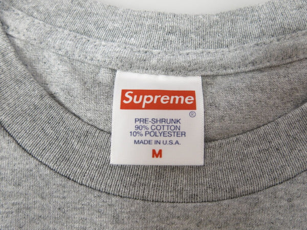 シュプリーム SUPREME Anno Domini Tee SS20 HEATHER GREY 半袖 トップス 灰 Tシャツ プリント グレー Mサイズ 101MT-209