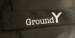ヨウジ ヤマモト YOHJIYAMAMOTO Ground Y Big Sack-cloth Shirt 20SS ギャバ ビッグサック シャツ ロングシャツ 長袖 ブラック系 黒 無地 ボタン Made in JAPAN GN-B05-100 3 長袖シャツ 無地 ブラック 101MT-936