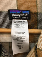 patagonia パタゴニア　ブロックチェック　長袖シャツ　サイズＭ　ブラウン