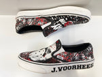 ヴァンズ VANS バンズ FRIDAY THE13TH 13th ペイント Classic Slip On Jason Voorhees Mens クラシックスリップオン シューズ ブラック系 黒 721356 メンズ靴 スニーカー ブラック 27.5cm 101-shoes995