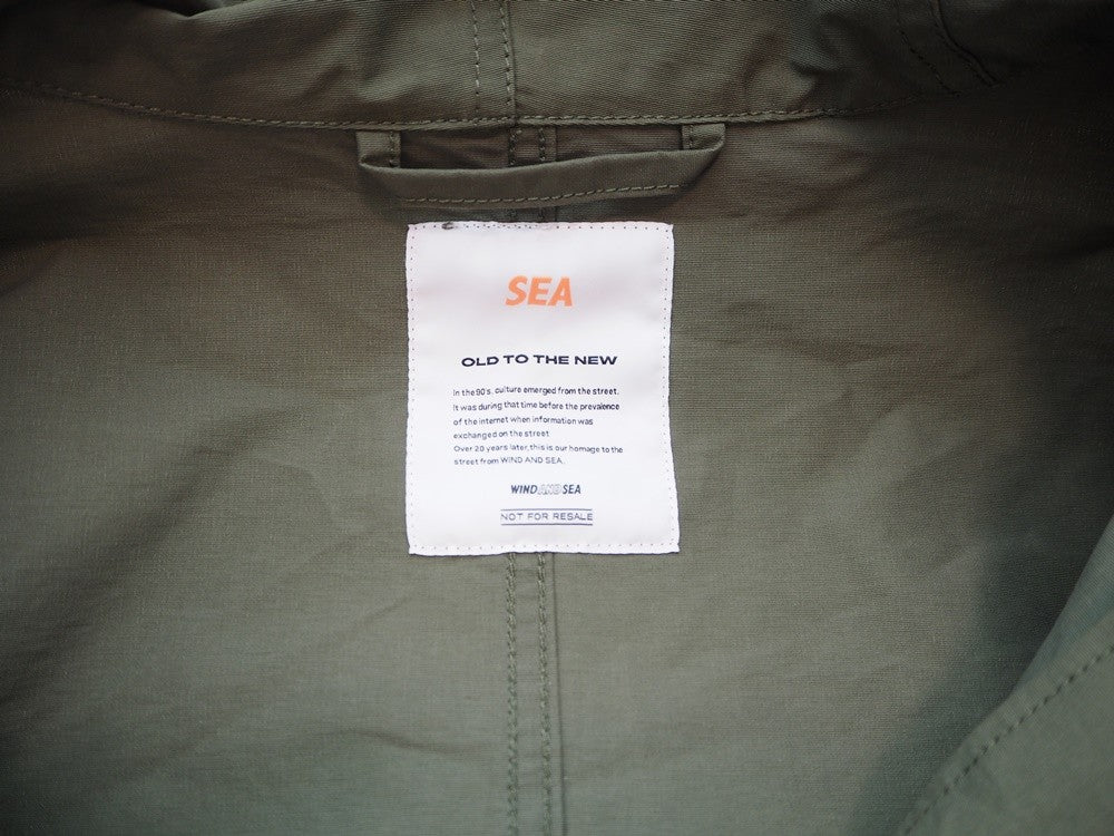 ウィンダンシー WIND AND SEA WDS FIELD PARKA WDSフィールドパーカー