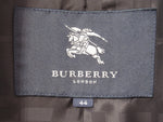 BURBERRY LONDON バーバリー ロンドン トレンチ コート ベルト付き ブラック サイズ44 レディース (TP-573)