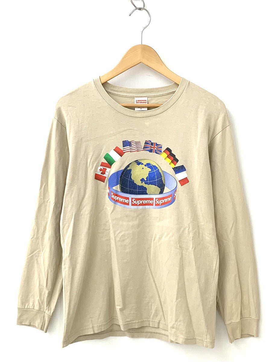 Tシャツ/カットソー(七分/長袖)supreme worldwide ロンT - T