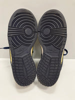 ナイキ NIKE GS DUNK LOW MICHIGAN ダンク ロー ミシガン ネイビー CW1590-700 レディース靴 スニーカー イエロー 23.5cm 101-shoes1378