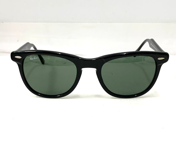 【中古】レイバン Ray-Ban EAGLE EYE RB2398F 眼鏡・サングラス 眼鏡 ロゴ ブラック 201goods-253