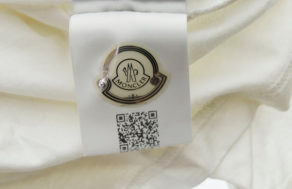 モンクレール MONCLER MAGLIA 半袖Tシャツ 白 C-SCOM-19-15 E20918028300 8390Y Tシャツ ロゴ ホワイト Mサイズ 103MT-67