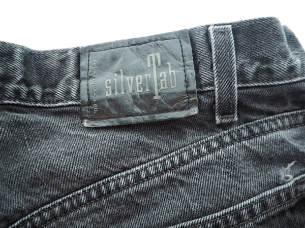 リーバイス Levi's シルバータブ SILVER TAB バギー baggy ジーンズ ボトムス  34×34  デニム 無地 グレー 101MB-87