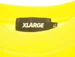 エクストララージ XLARGE LEX プリントTシャツ ロゴ サイズXL 半袖 半袖カットソー トップス 黄色  101212011069 Tシャツ プリント イエロー LLサイズ 101MT-874