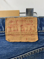 リーバイス Levi's デニムパンツ ジーンズ 60年代 ボタン裏5 35×30 USA製 505 デニム 無地 ブルー 201MB-362