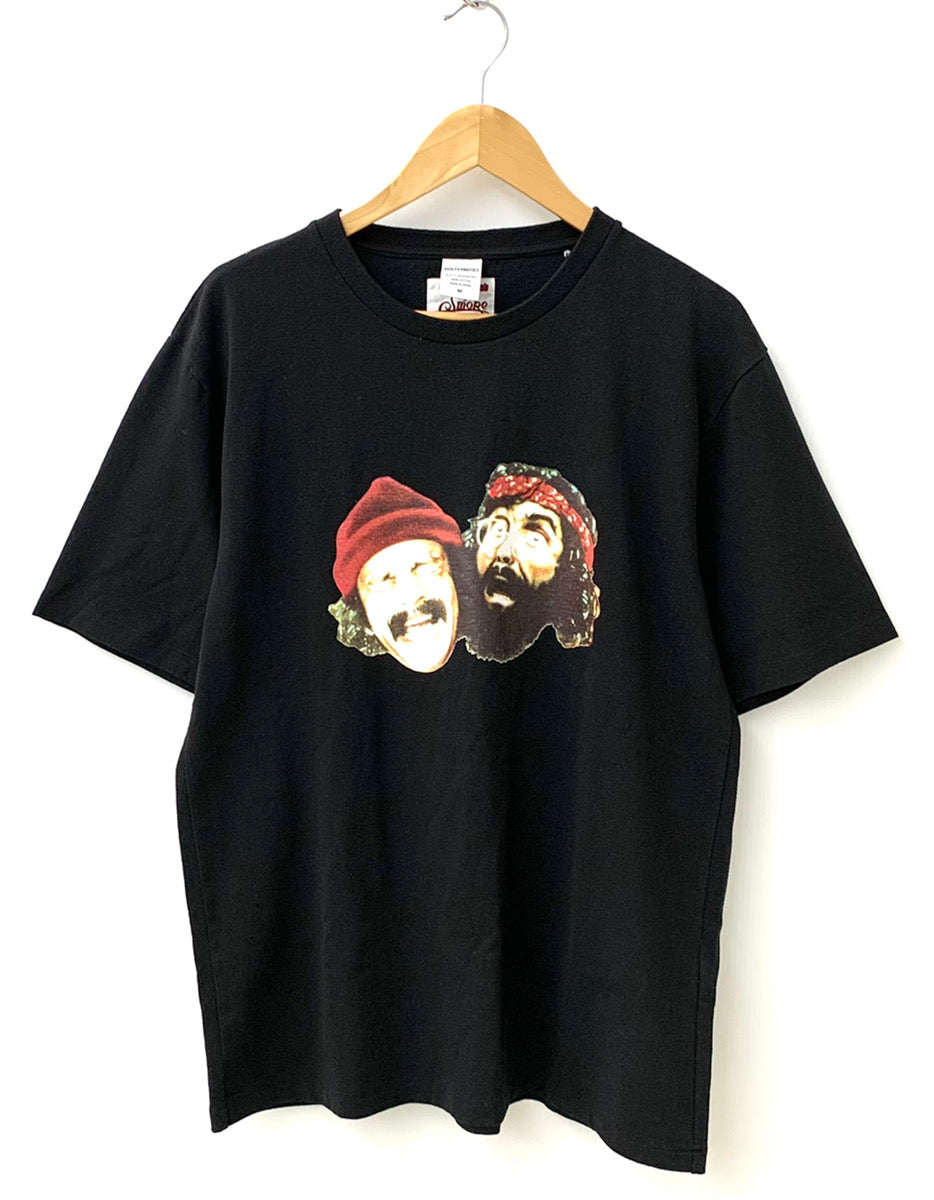 ワコマリア WACKO MARIA UP IN SMOKE チーチ＆チョン CREW NECK T-SHIRTS クルーネック Tee Tシャツ  プリント ブラック Mサイズ 201MT-894