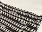 シュプリーム SUPREME HQ Stripe S/S Top FW18 半袖 トップス ロゴ 黒  Tシャツ ボーダー ブラック Lサイズ 101MT-1844