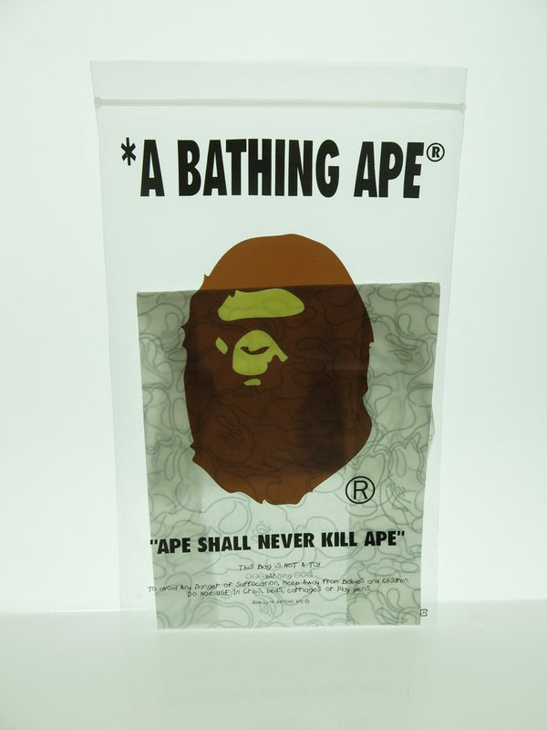 ア ベイシング エイプ A BATHING APE シャーク 半袖 ホワイト 袋付き  Tシャツ プリント ホワイト Lサイズ 101MT-13