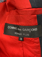 コムデギャルソン COMME des GARCONS オムプリュス HOMME PLUS AD2009 PD-J005 ジャケット ストライプ ブラック Sサイズ 201MT-1917