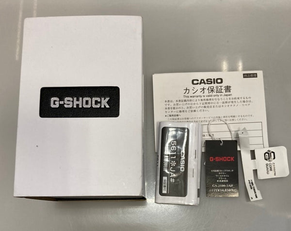 ジーショック G-SHOCK カシオ CASIO 2100シリーズ オクタゴンケースモデル アナログ デジタル カレンダー  ベージュ×ブラック GA-2100-5AJF メンズ腕時計ベージュ 101watch-46