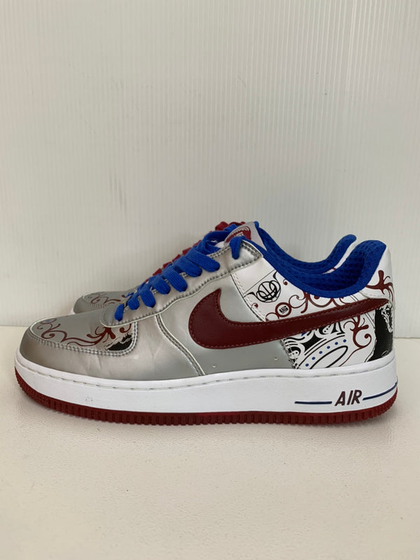 ナイキ NIKE エア フォース 1 ロー プレミアム AIR FORCE 1 LOW PREMIUM 313985-061 メンズ靴 スニーカー ロゴ シルバー 201-shoes236