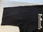 ヨウジ ヤマモト YOHJIYAMAMOTO Y-3 adidas /YOHJI YAMAMOTO ワイスリー コラボ Tシャツ トップス ブラック 黒 プリント プルオーバー 英字 ロゴ Tシャツ プリント ブラック Lサイズ 101MT-520