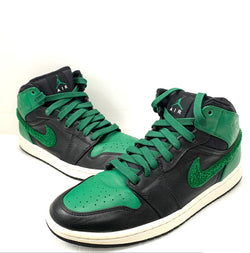 ナイキ NIKE エアジョーダン1 レトロ プレミア AIR JORDAN 1 RETRO PHAT PREMIER “BOSTON” 375173-031 メンズ靴 スニーカー ロゴ グリーン 28.5cm 201-shoes515