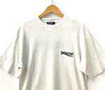 バレンシアガ BALENCIAGA キャンペーンロゴ Tシャツ 641675 TKVJ1 9084 Tシャツ ロゴ ホワイト SSサイズ 201MT-1778