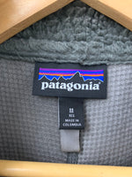 パタゴニア PATAGONIA クラシック レトロ X フリース ジップアップ 23047FA15 ベスト ロゴ グレー Mサイズ 201MT-1291