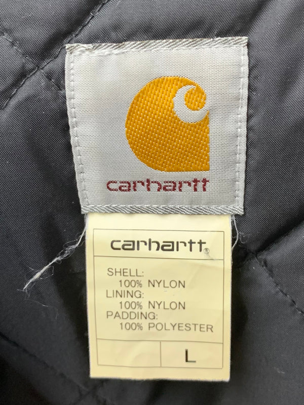 カーハート Carhartt デッキジャケット 中綿 2136 ジャケット ロゴ ブラウン Lサイズ 201MT-1794