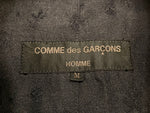 コムデギャルソン COMME des GARCONS COMME des GARCONS HOMME オム ウール ジャケット 刺繍 ブラック系 黒 Made in JAPAN 日本製 HK-J010 ジャケット 総柄 ブラック Mサイズ 101MT-1467
