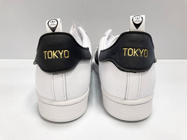 アディダス adidas SUPER STAR ORIGINALS TOKYO FTWWHT CBLACK スーパースター 白 FX7783 メンズ靴 スニーカー ホワイト 27cm 101-shoes1371