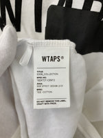 ダブルタップス W)taps 19AW SIDE EFFECT DESIGN LS サイドエフェクトロングTシャツ EX39_COLLECTION ロンT プリント ホワイト 201MT-569