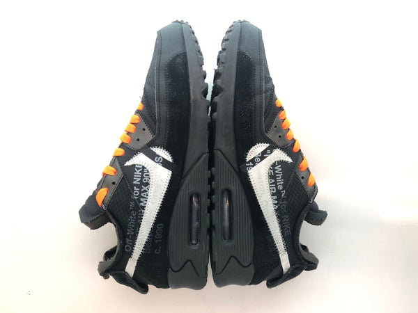 ナイキ オフ ホワイト NIKE OFF-WHITE AIR MAX 90 THE 10 エアー マックス 黒 AA7293-001 メンズ靴 スニーカー ブラック 27サイズ 104-shoes4