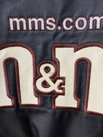 ジェフハミルトン JEFF HAMILTON m&m's レザー レーシング  ジャケット キャラクター ブラック LLサイズ 201MT-452
