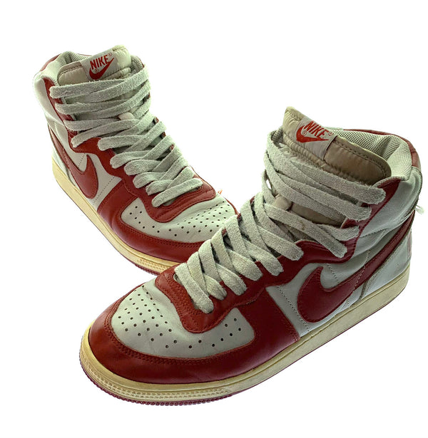 ナイキ NIKE ターミネーター ハイ ヴィンテージ TERMINATOR HIGH (VNTG) 観賞用 318677-061 メンズ靴 スニーカー ロゴ レッド 201-shoes635