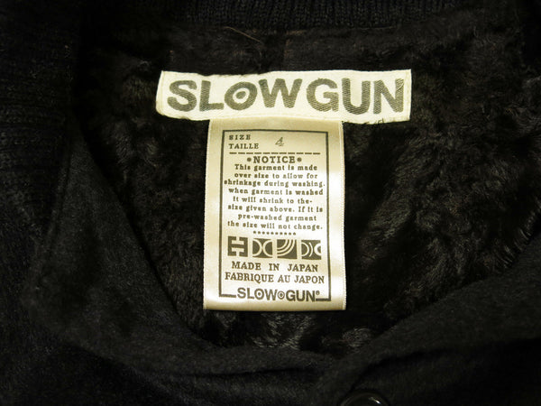 SLOWGUN スロウガン 厚 ジャケット ブラック 羊革 メンズ