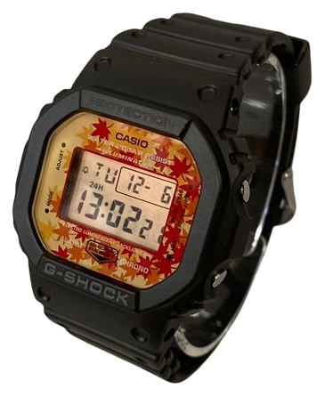 ジーショック G-SHOCK CASIO カシオ 5600シリーズ デジタル もみじ