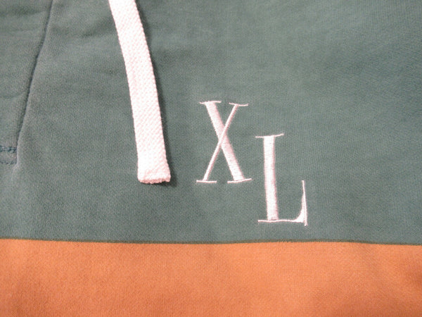 X-LATGE KANAZAWA L/S RUGBY SHIRT エクストララージ フード付きラグビーシャツ 金沢店限定 新品タグ付き