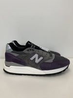 ニューバランス new balance Dワイズ Made in USA USA製 M998AWH メンズ靴 スニーカー ロゴ パープル 201-shoes106