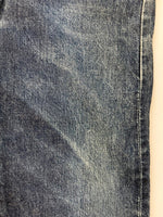 リーバイス Levi's 90S LEVI'S 701XX ビンテージ レプリカ ビックE 赤耳 J22 デニム ジーンズ ボトム DENIM ネイビー系 Made in JAPAN デニム 無地 ネイビー W29L34 101MB-221