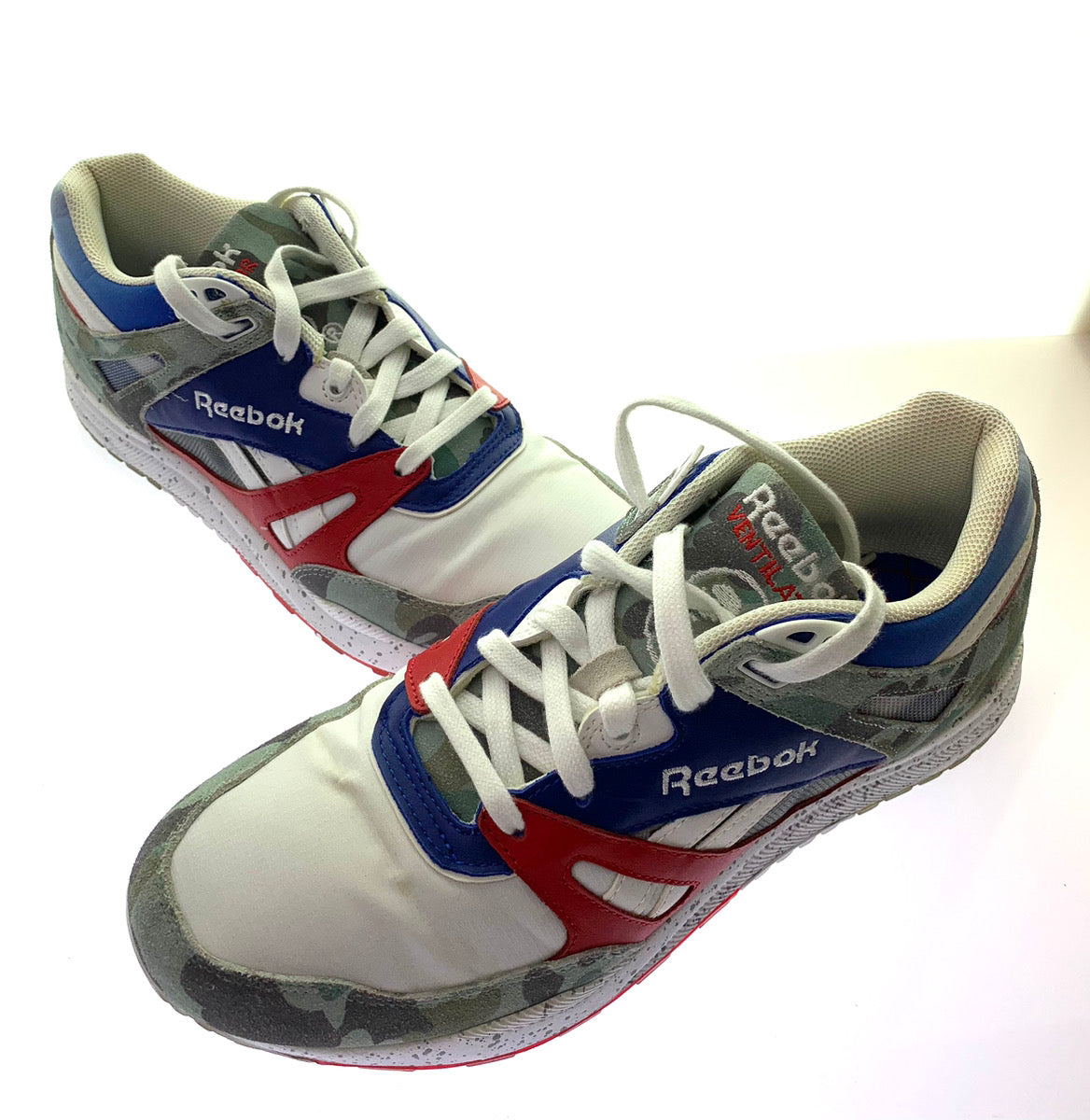 ア ベイシング エイプ A BATHING APE × MITA SNEAKERS × REEBOK CLASSIC VENTILATOR  V67037 メンズ靴 スニーカー ロゴ マルチカラー 201-shoes629